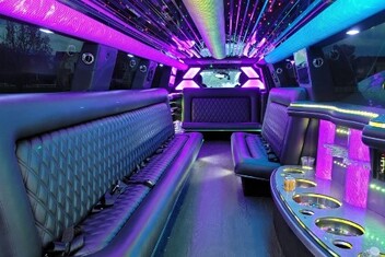 Boynton Beach Limo Interior