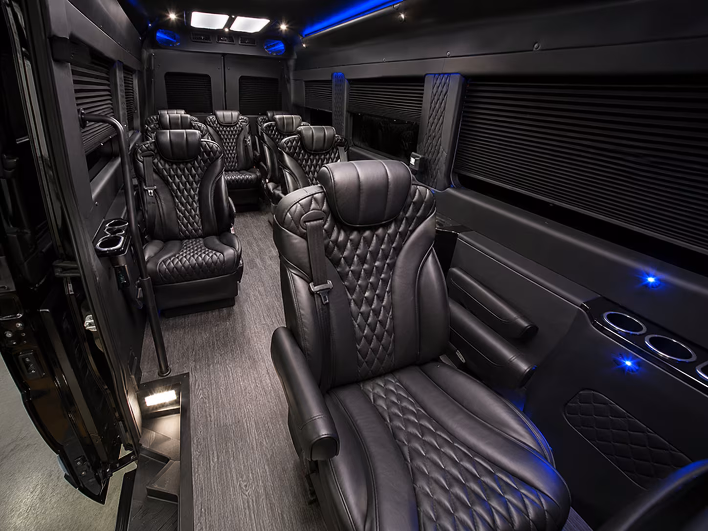 boynton beach private event transportation onboard seating